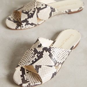 Bettye Muller for Anthropologie Snake Sandals